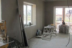 Машинная штукатурка в квартирах и частных домах