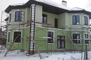 Утепление фасадов в частных домах